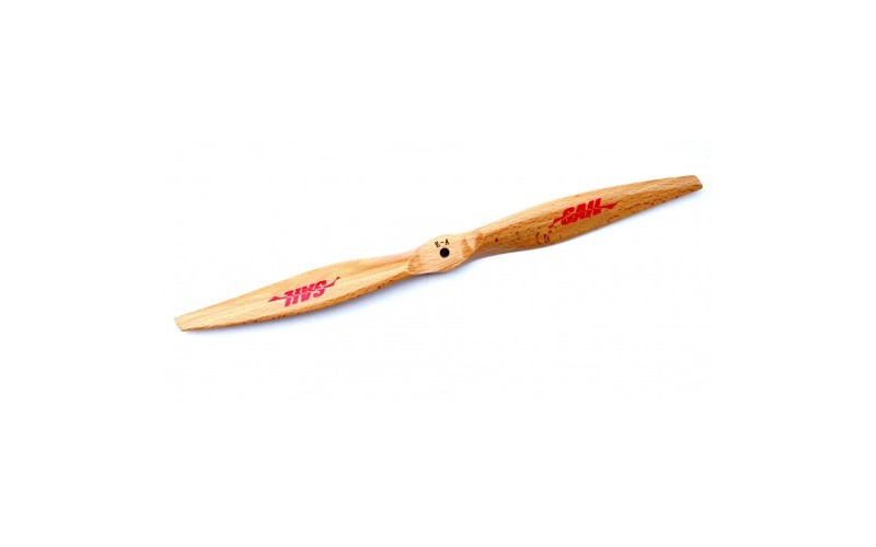 Sail Propeller USA E-A12x6 Electric Airplane Beechwood Propeller (CCW Puller/Tractor prop)